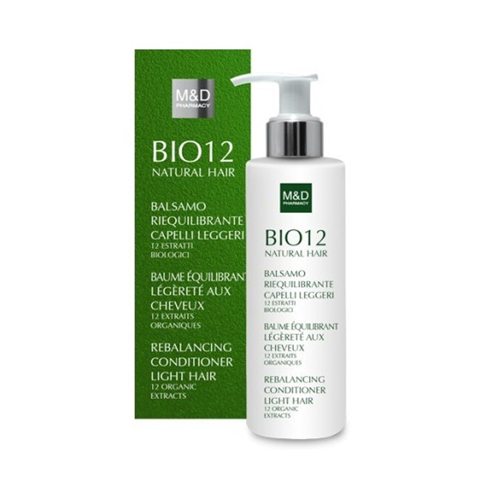 M&D Bio12 Baume Équilibrant Cheveux Légre 200ml - Nova Para