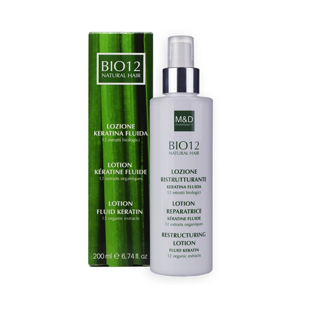 M&D Bio12 Lotion Fluide À La Kératine 200ml nova parapharmacie prix maroc casablanca