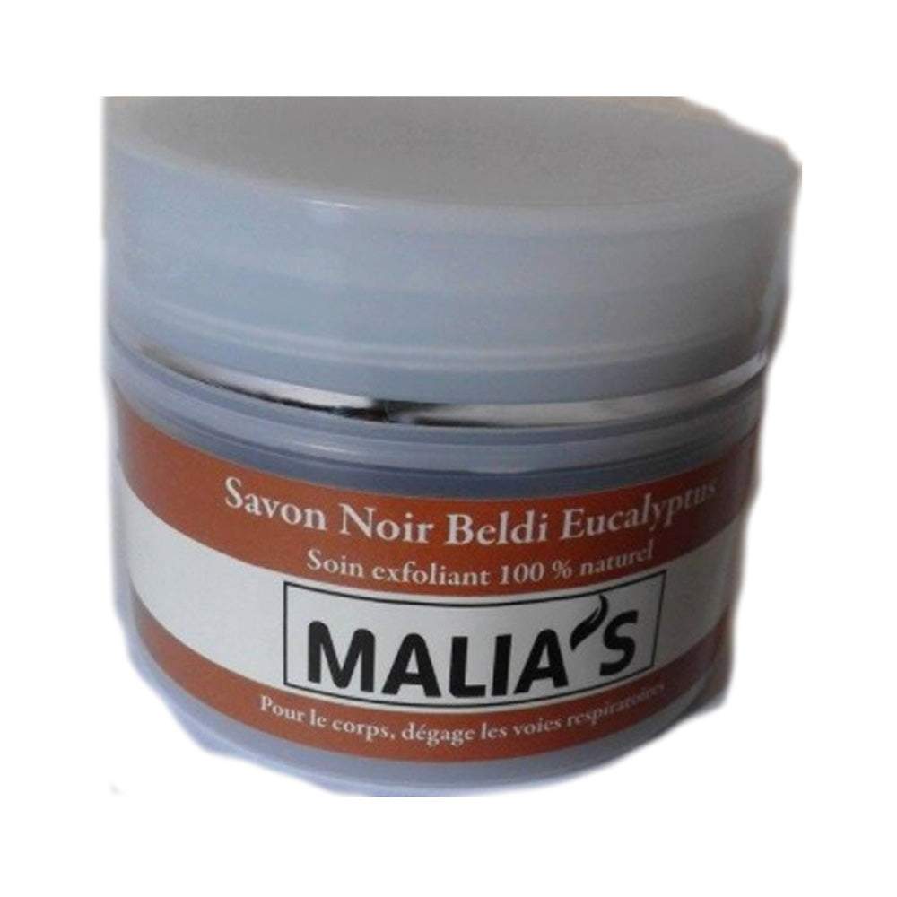 Malia's Savon Noir Beldi Eucalyptus 150g