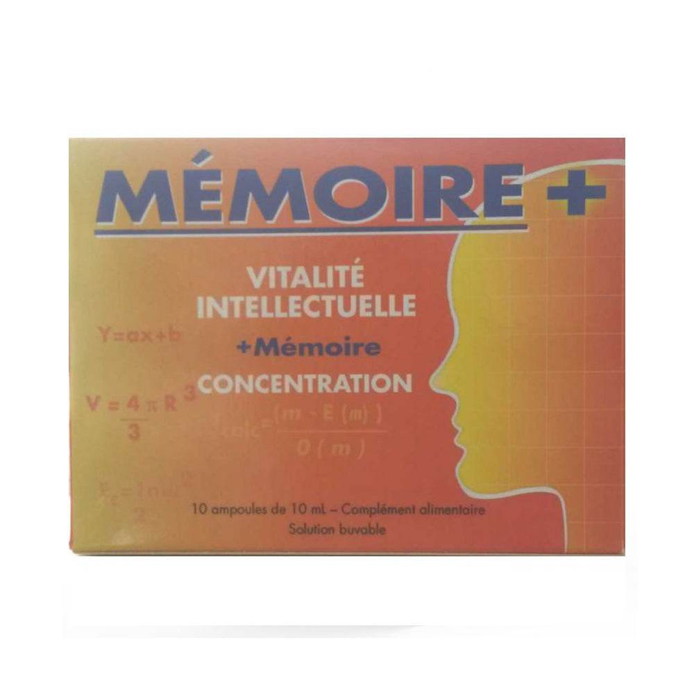 Mémoire Plus Boite De 10 Ampoules