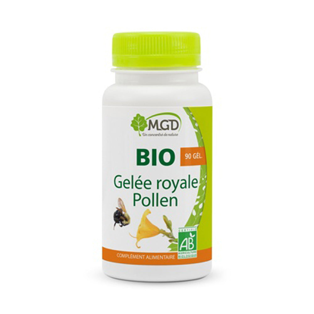 Mgd Bio Gelée Royale Pollen 90 Gélules nova parapharmacie prix maroc casablanca