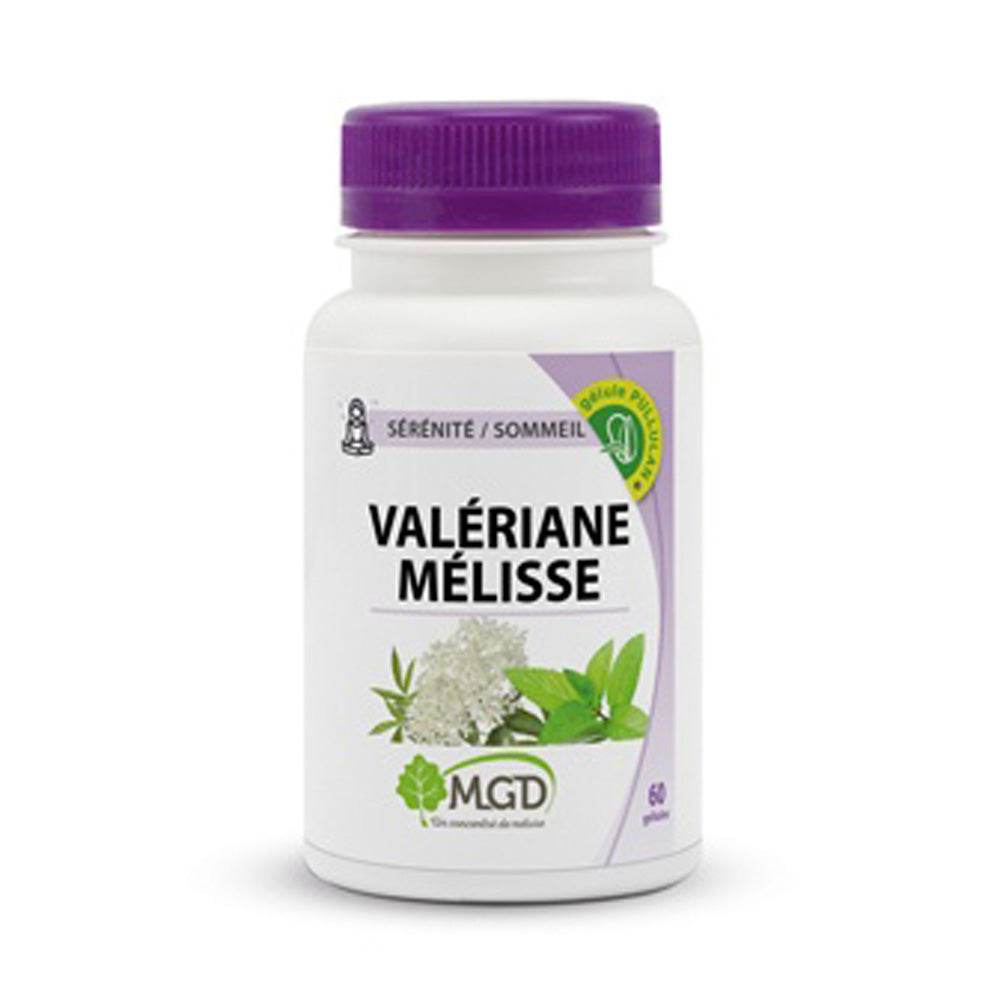 Mgd Nature Valériane Mélisse 60 Gélules