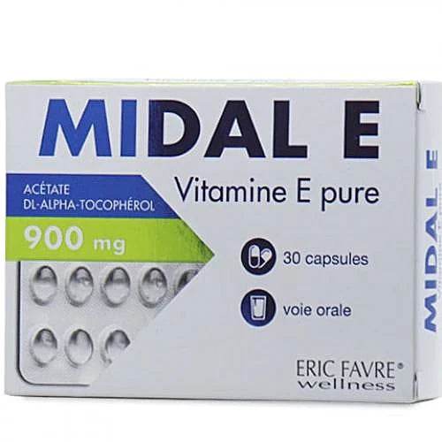Midale Vitamine E Pure 30 Capsules