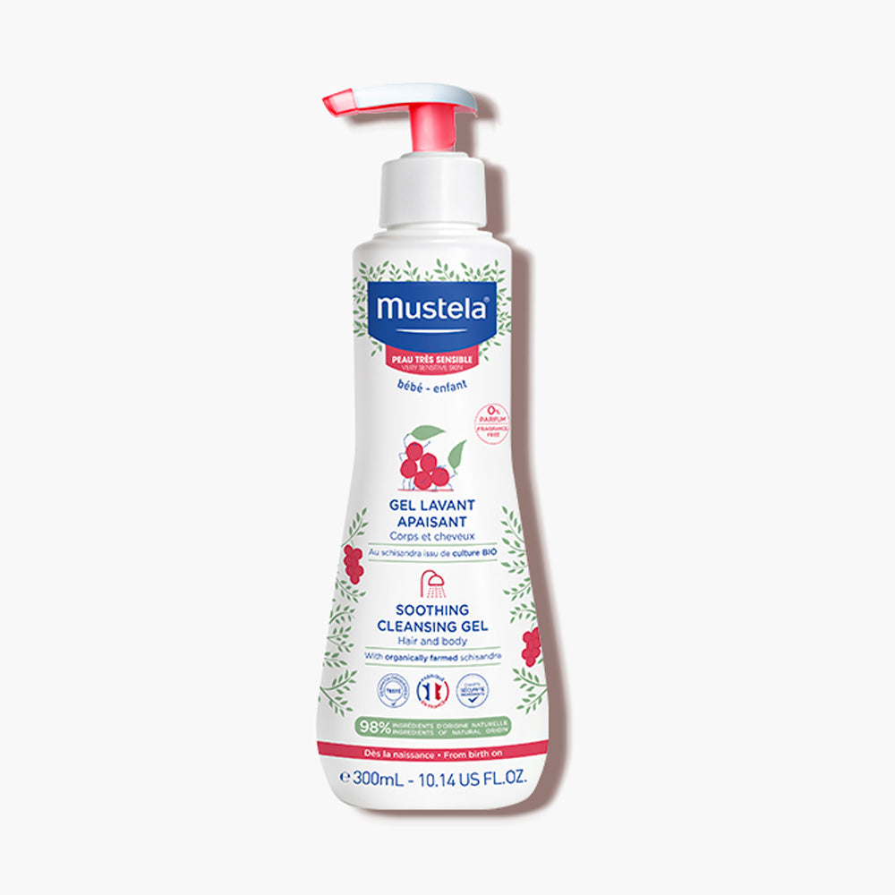 Mustela Gel Lavant Apaisant Au Schisandra BIO 300ml nova parapharmacie prix maroc casablanca