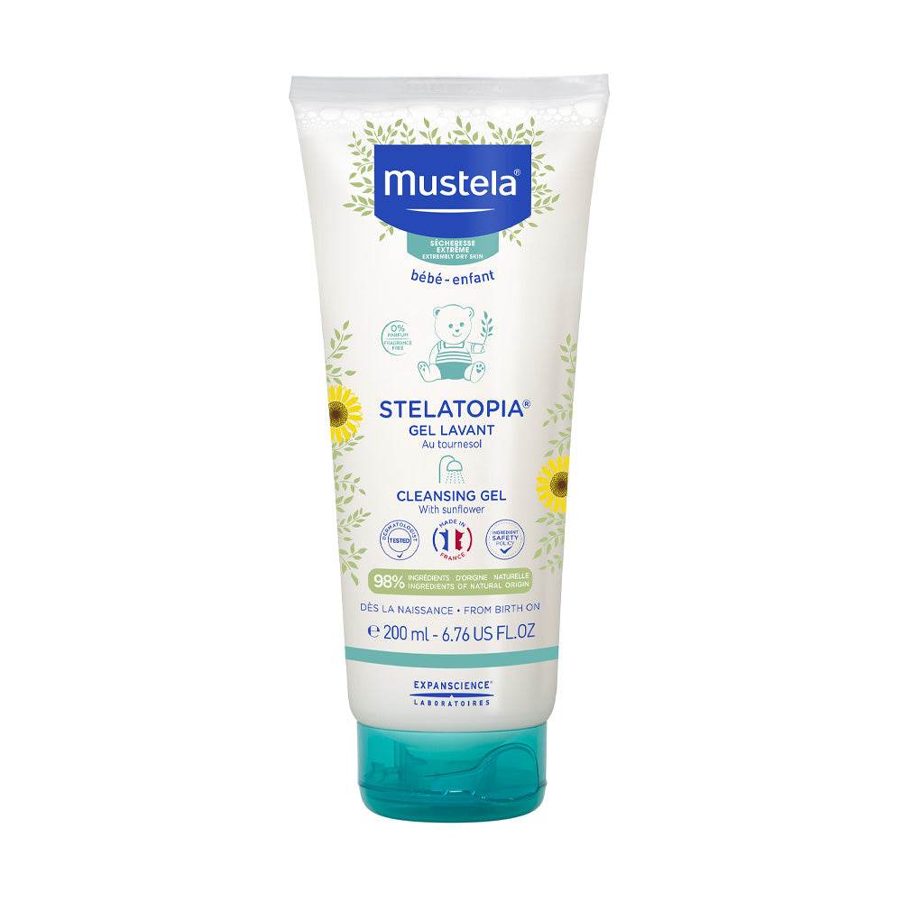 Mustela Gel Lavant Stelatopia au Tournesol BIO 200ml