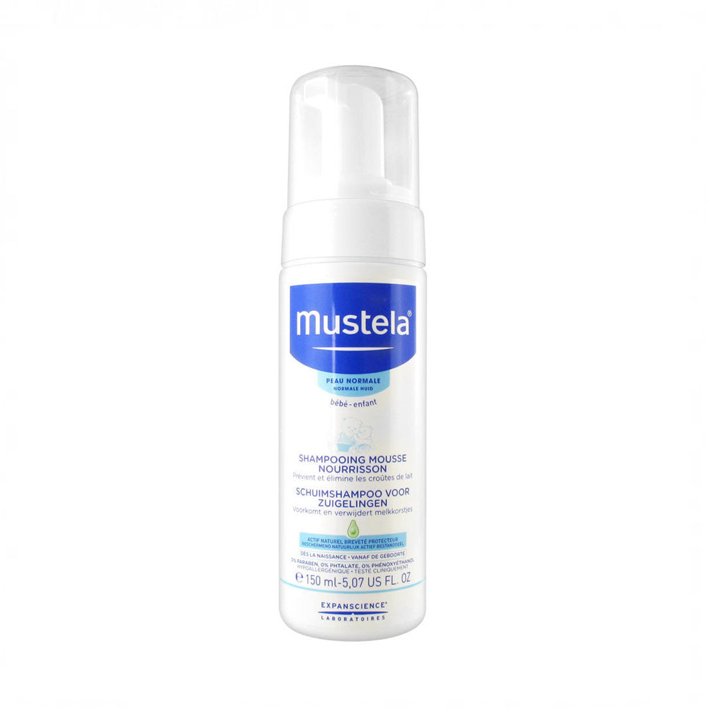 Mustela Shampoing Mousse Nourrisson 150ml nova parapharmacie prix maroc casablanca