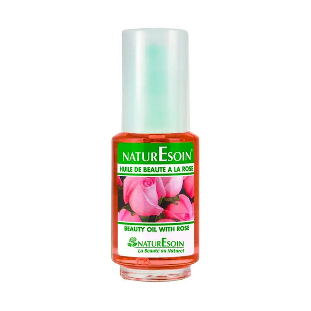 Nature Soin Huile de Beauté A La Rose 50ml nova parapharmacie prix maroc casablanca