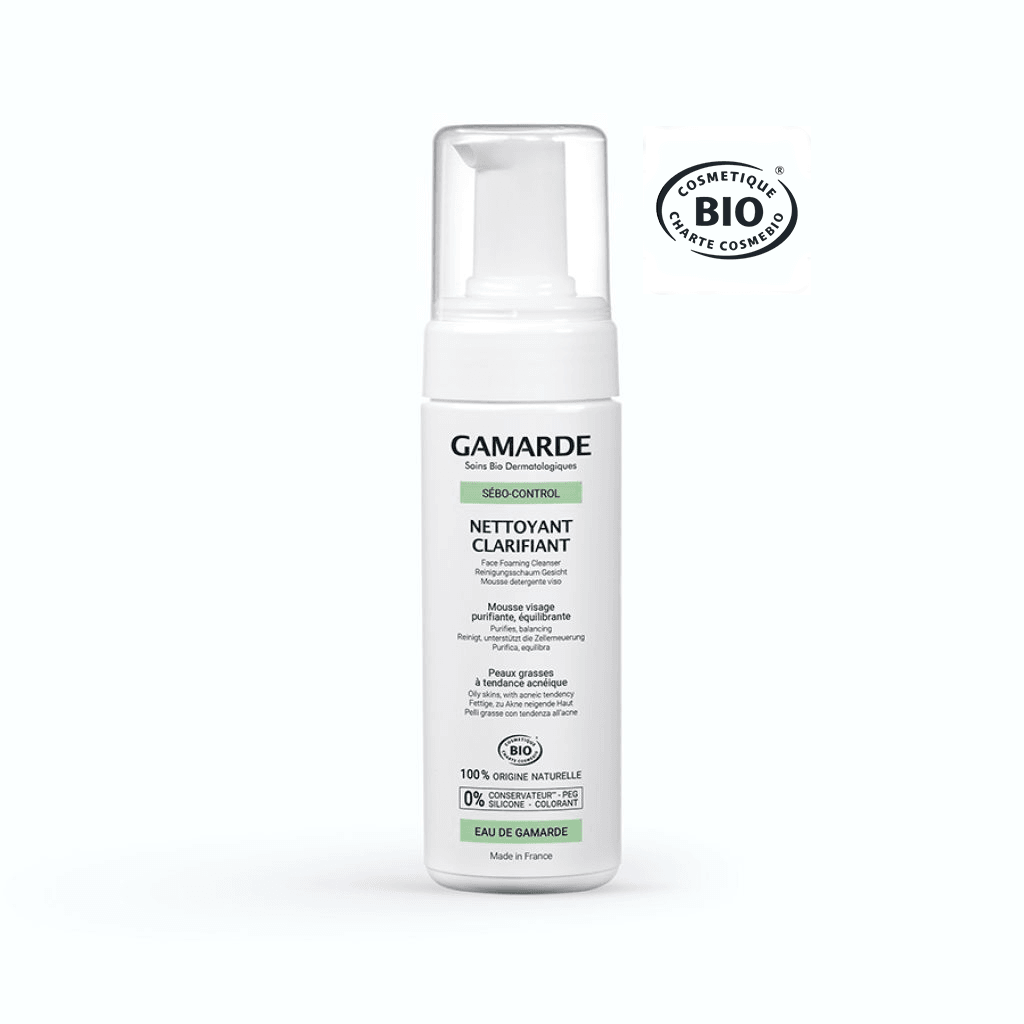 Gamarde Mousse Nettoyante Clarifiante 160ml - Global Para