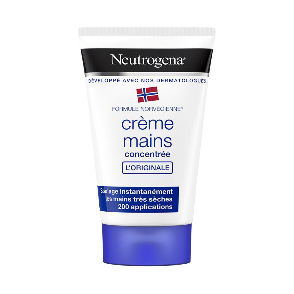 Neutrogena Crème Mains Concentrée L'originale 50ml nova parapharmacie prix maroc casablanca