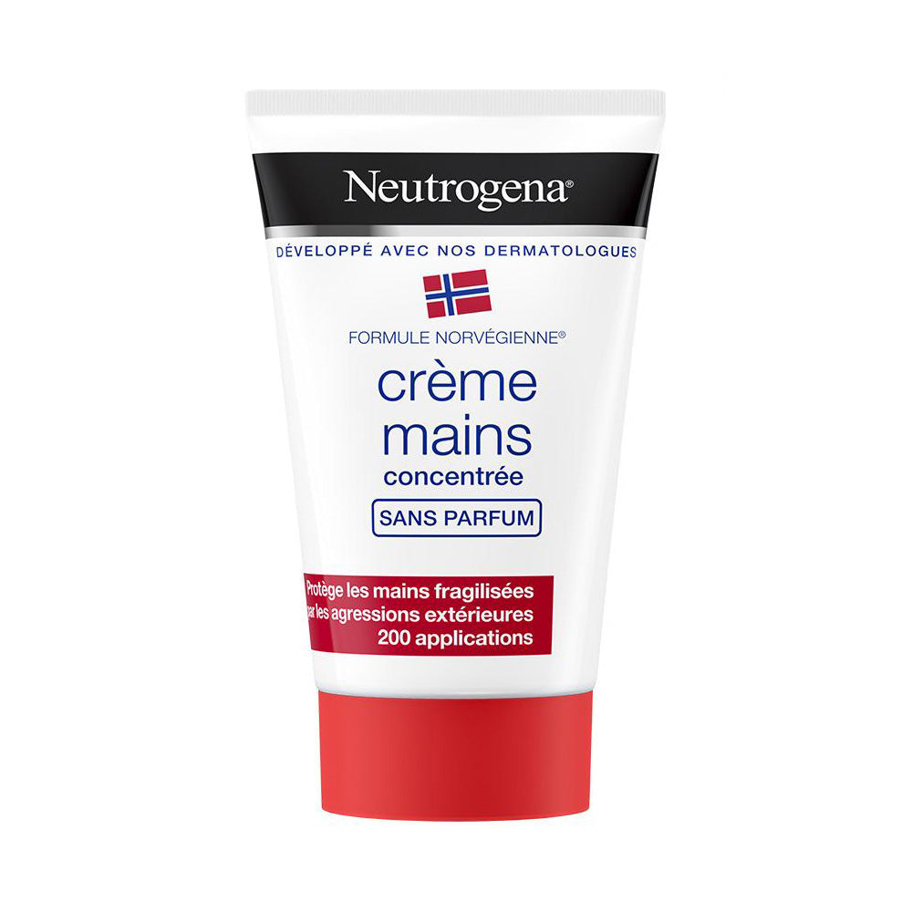 Neutrogena Crème Mains Concentrée Sans Parfum 50ml nova parapharmacie prix maroc casablanca