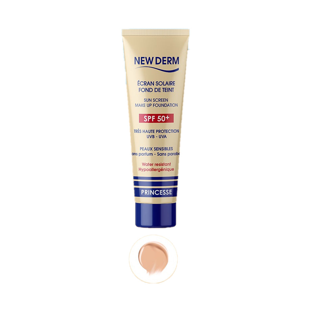 New Derm Ecran SPF50+ 50ml Princesse nova parapharmacie prix maroc casablanca