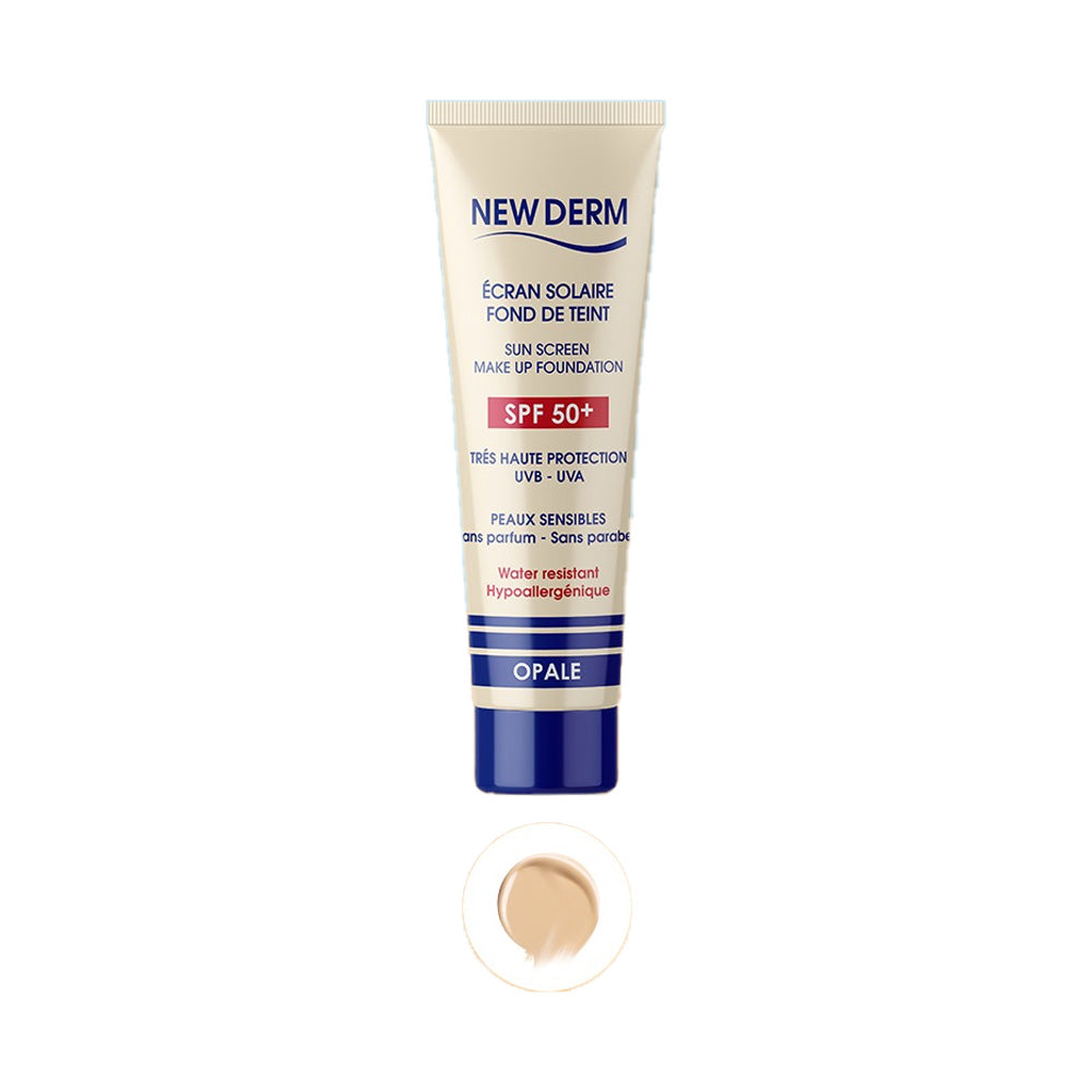 New Derm Ecran SPF50+ 50ml Opale nova parapharmacie prix maroc casablanca
