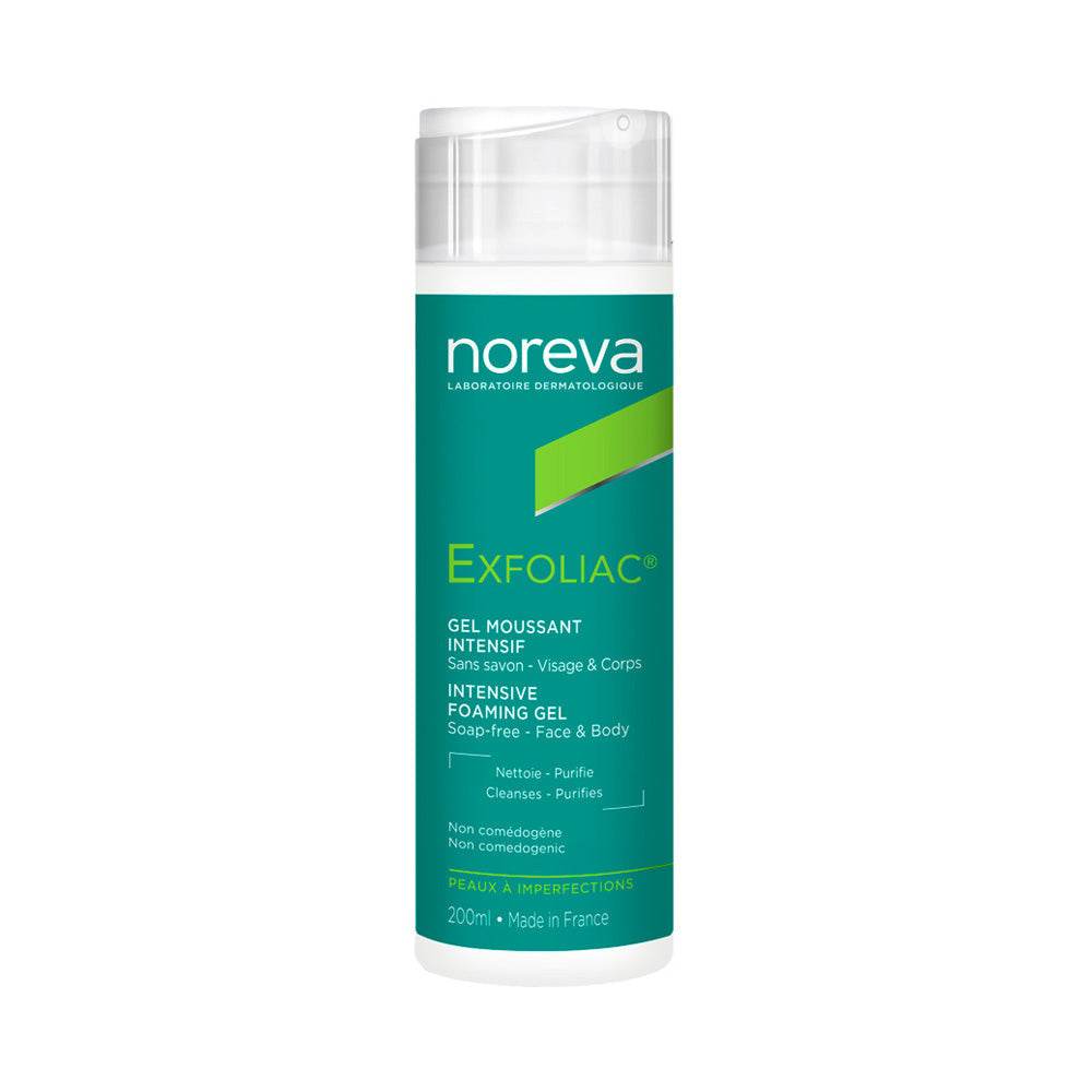 Noreva Exfoliac Gel moussant intensif 200ml