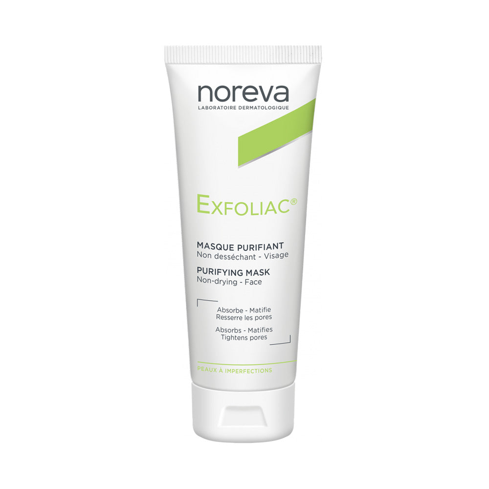 Noreva Exfoliac Masque Désincrustant 50ml nova parapharmacie prix maroc casablanca