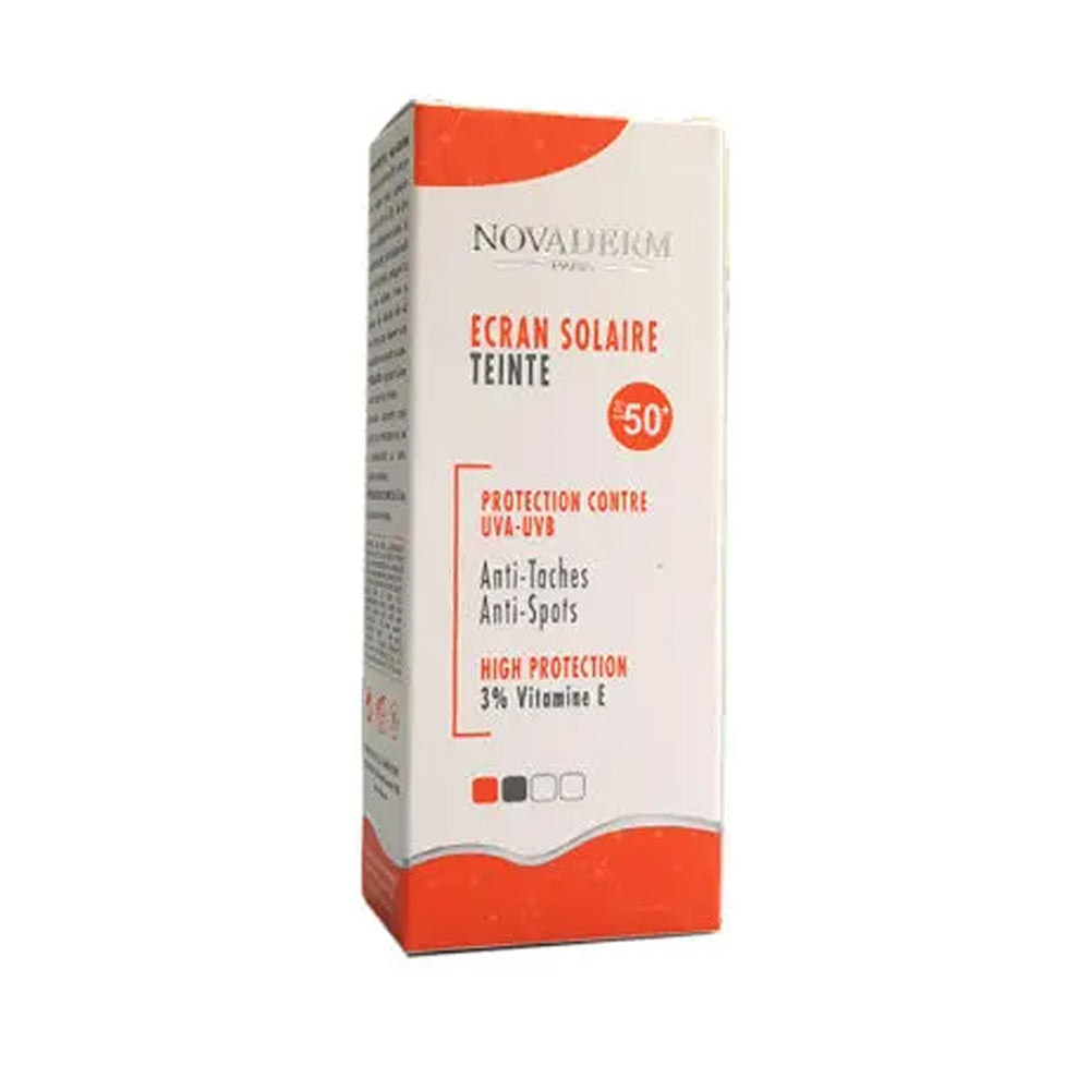 Novaderm Ecran Teinte SPF50+ 50ml nova parapharmacie prix maroc casablanca