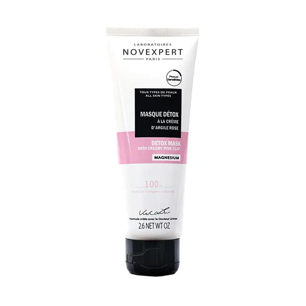 Novexpert Masque Détox à la Crème d'Argile Rose | Global para