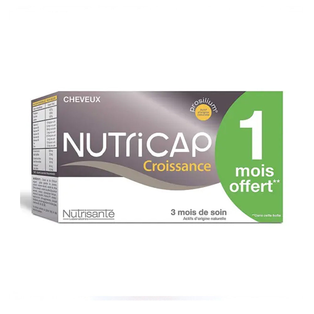 Nutricap Nutrisante Croissance Anti-Chute 3 Mois 180 Gélules nova parapharmacie prix maroc casablanca