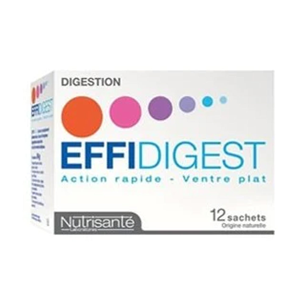 Nutrisanté Effidigest Ventre Plats Action Rapide 12 Sachets nova parapharmacie prix maroc casablanca