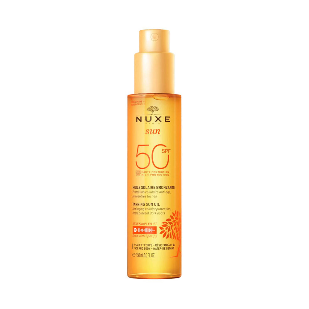 Nuxe Sun Huile Bronzante Haute Protection SPF50 150ml