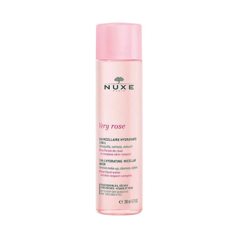 Nuxe Very Rose Eau Micellaire Hydratante 3-en-1 200ml nova parapharmacie prix maroc casablanca