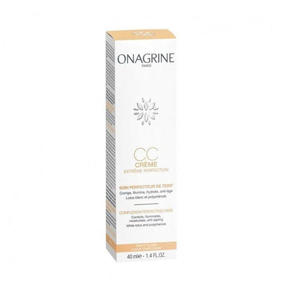 Onagrine CC Crème Soin Perfecteur Teinte Très Claire 40ml - Nova Para