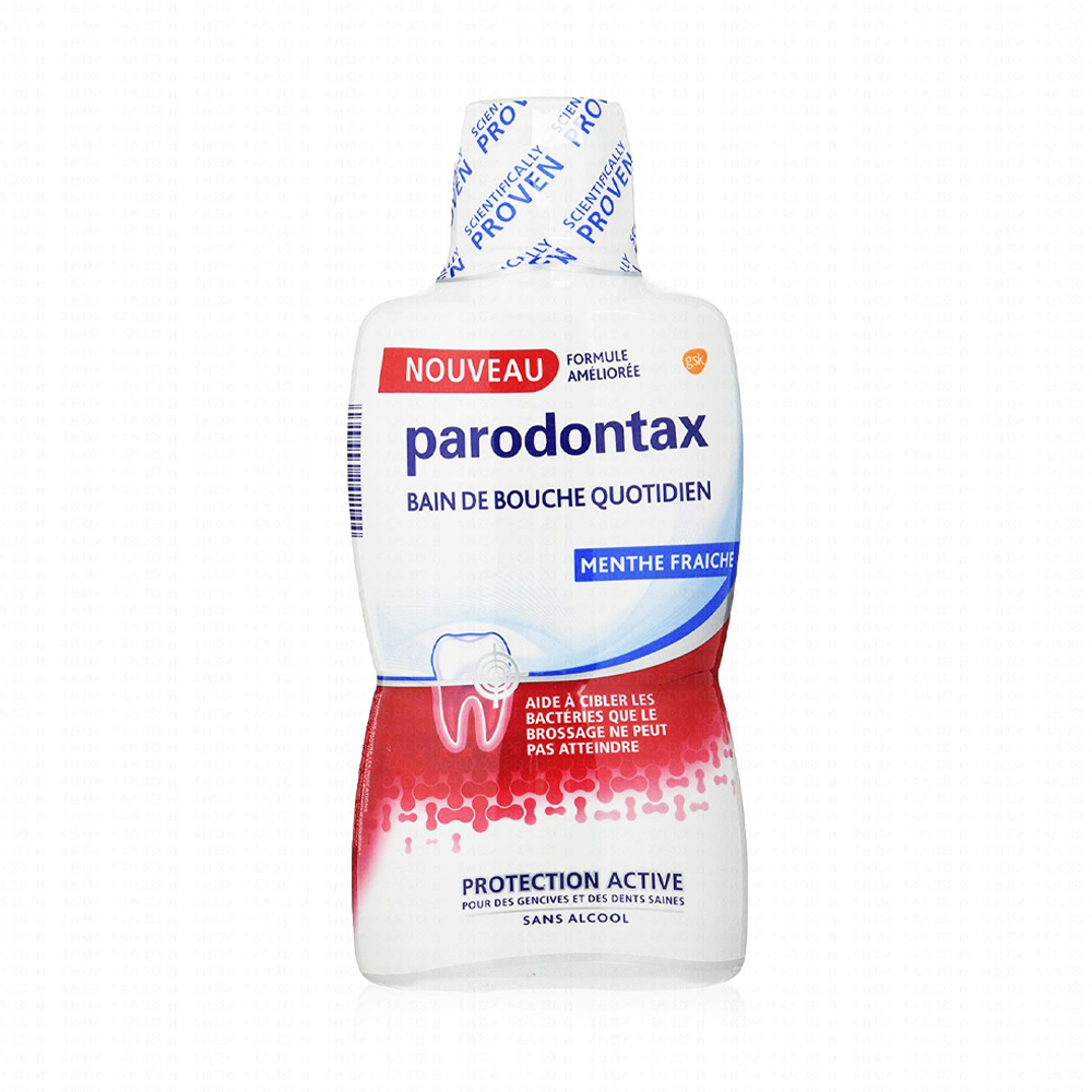 Parodontax Bain De Bouche Quotidien 500ml nova parapharmacie prix maroc casablanca