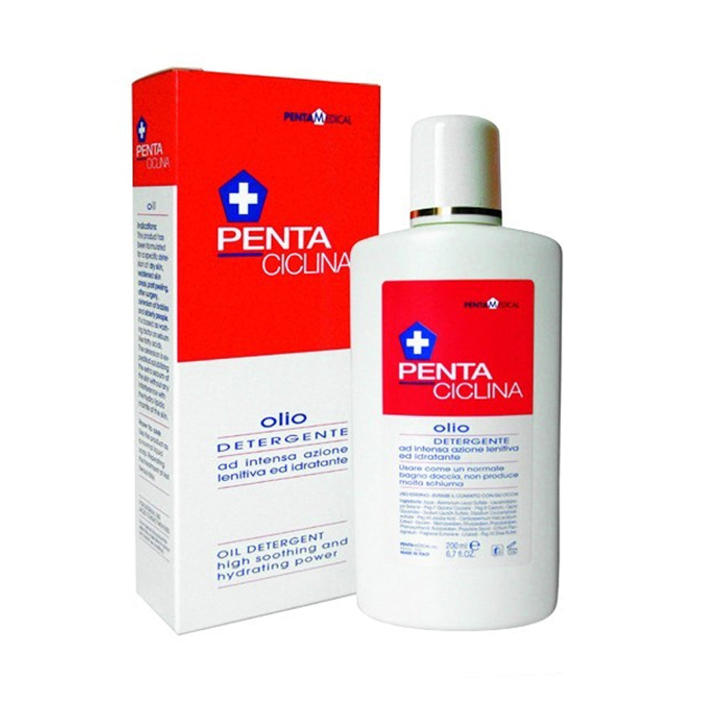 Penta Medical Pentaciclina Huile Lavante Actions Apaisante Hydratante Intense 200ml - Nova Para