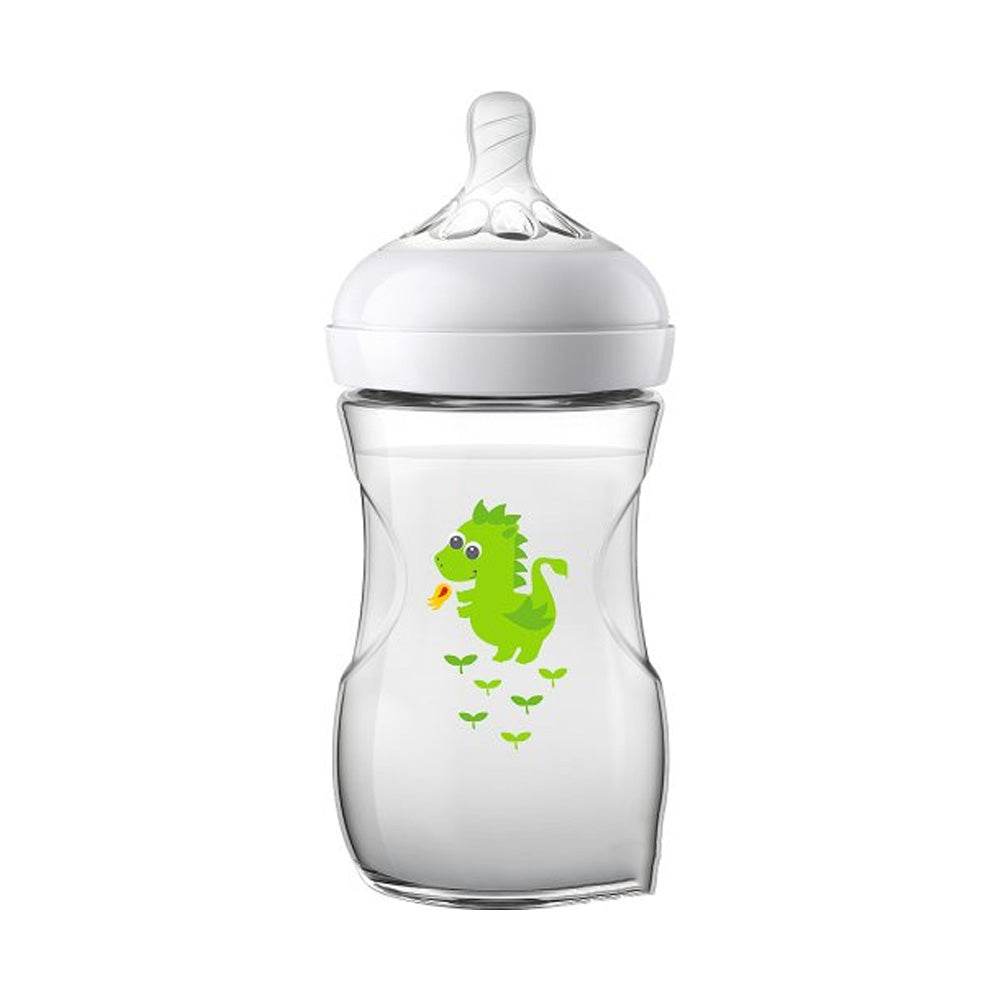 AVENT Biberon Naturel 260ml +1m Scf070/24 Dragon