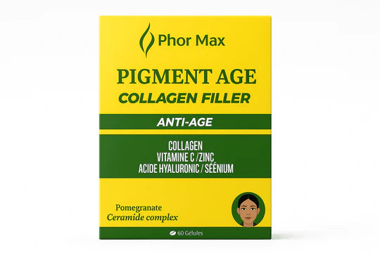 Phor Max Pigment Age Collagen Filler Anti-Âge 60 Gélules Pack Complet