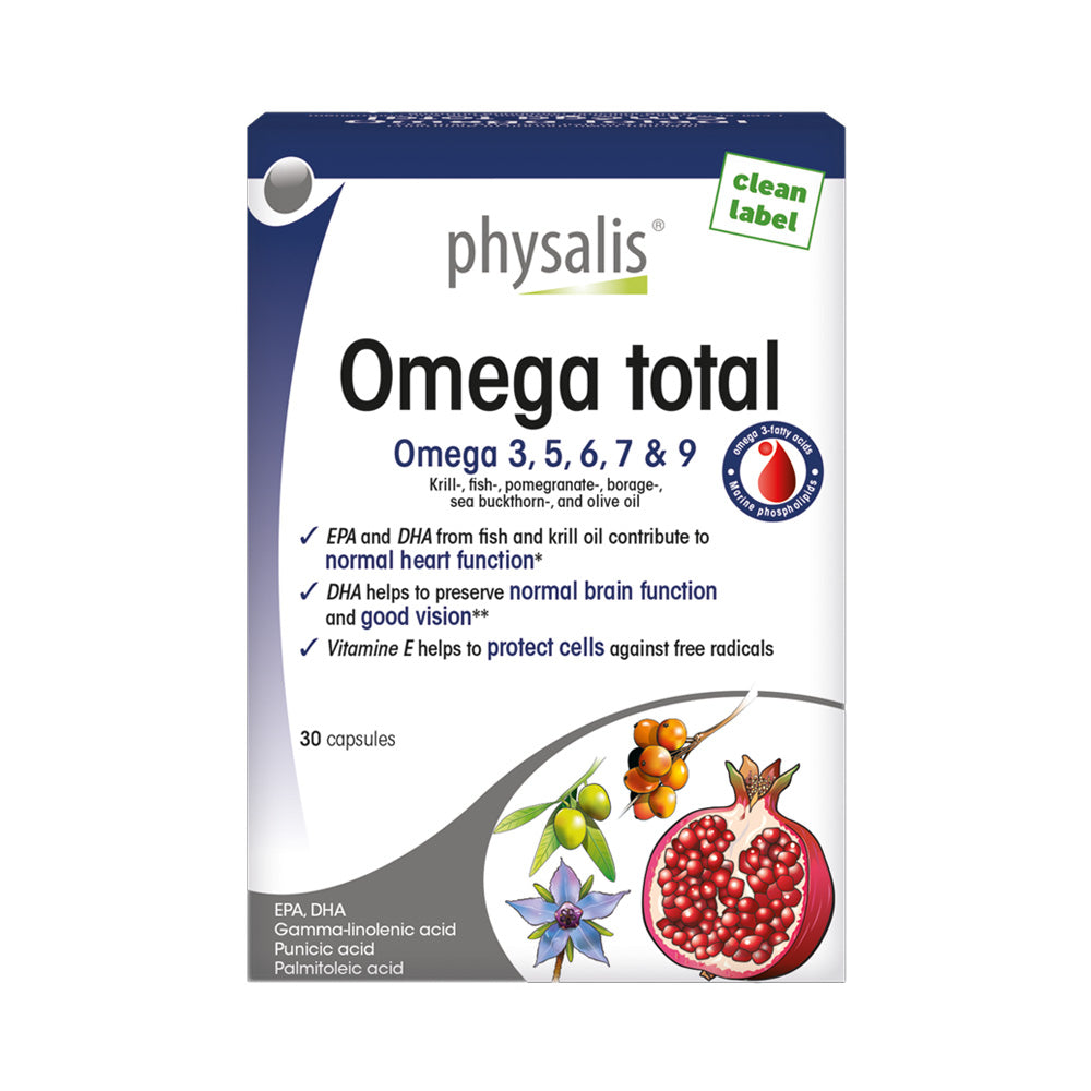 Physalis Oméga Total 3.5.6.7 & 9 30 Capsules - Nova Para