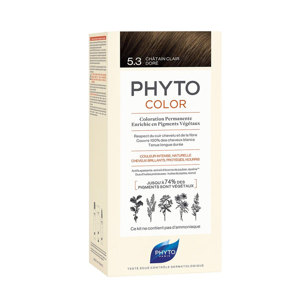 Phyto Color 5.3 Châtain Claire Doré - Nova Para