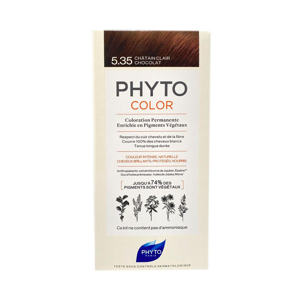 Phyto Color 5.35 Châtain Claire Chocolat - Nova Para