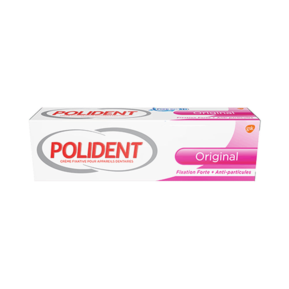 Polident Fixation Forte Crème Fixative Pour Appareils Dentaires 40g nova parapharmacie prix maroc casablanca