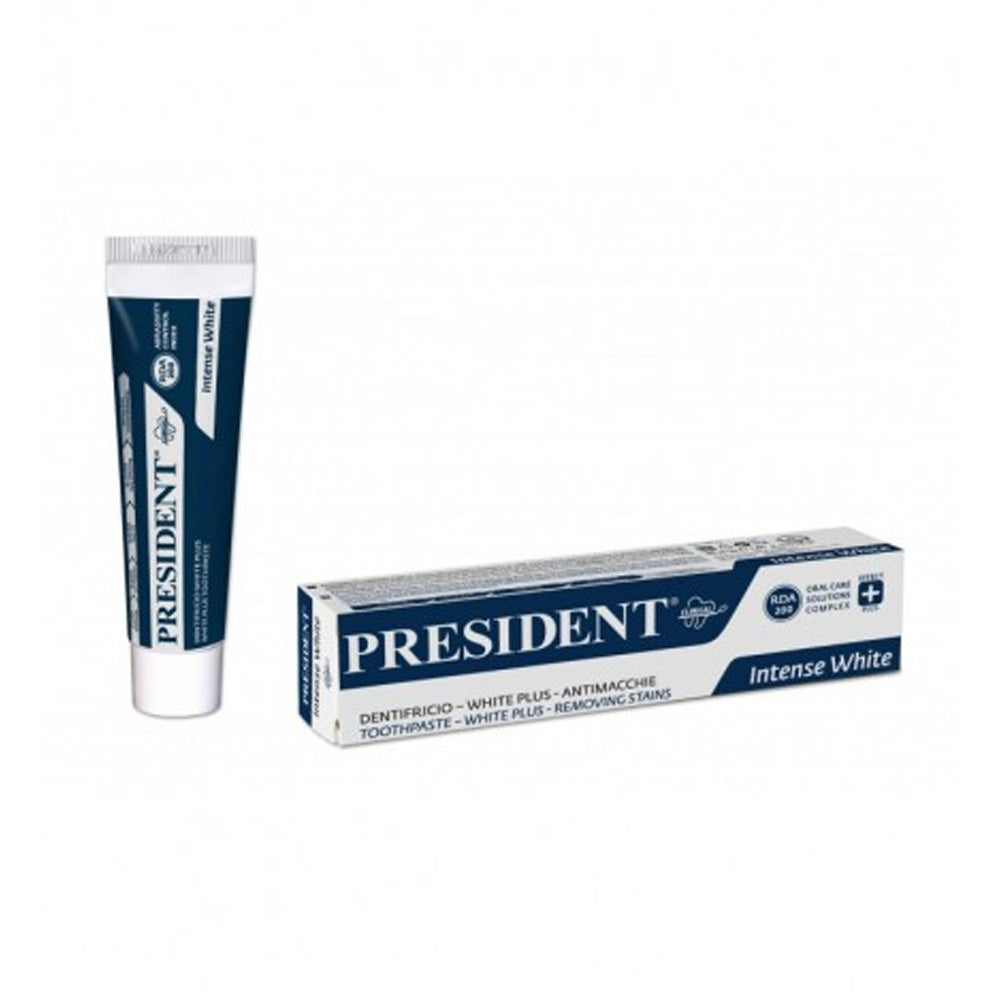 President Dentifrice White 50 ml - Nova Para