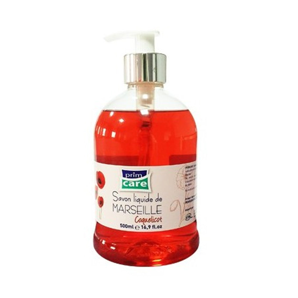 Primcare Savon Liquide De Antiseptique Coquilicot 500ml nova parapharmacie prix maroc casablanca