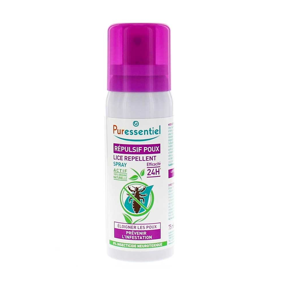 Puressentie Spray Répulsif Poux 75ml nova parapharmacie prix maroc casablanca