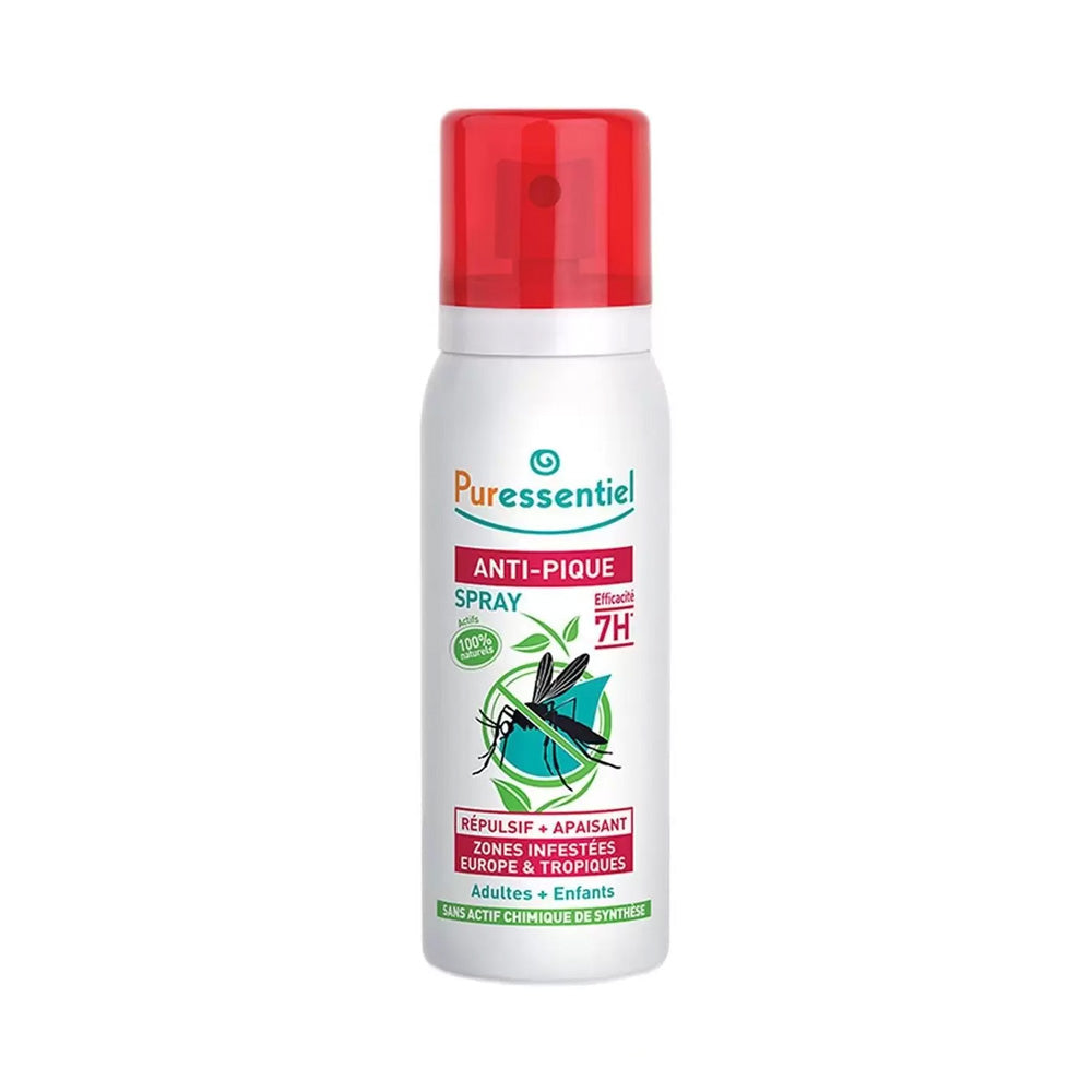 Puressentiel  Anti-Pique Spray Répulsif Et Apaisant 7h Efficacité Zones Infestées 75ml - Nova Para