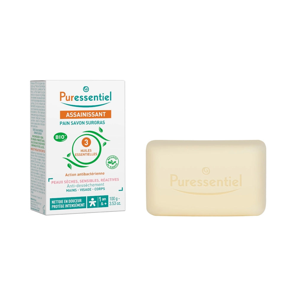 Puressentiel Assainissant Pain Savon Surgras 100g - Nova Para