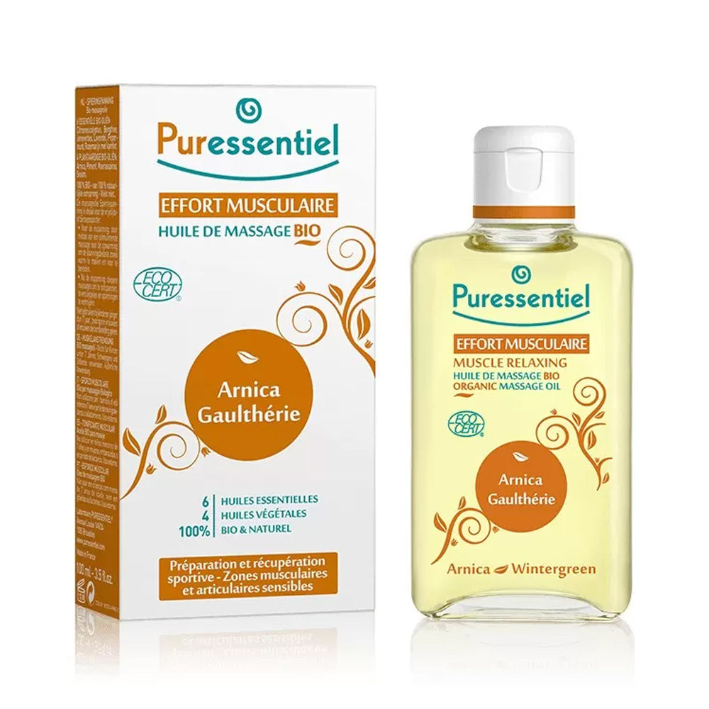 Puressentiel Effort Musculaire Huile De Massage 100ml - Nova Para