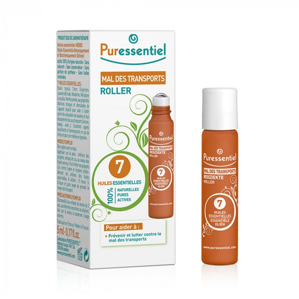 Puressentiel Roller Mal des Transports 7 Huiles Essentielles 5ml - Nova Para