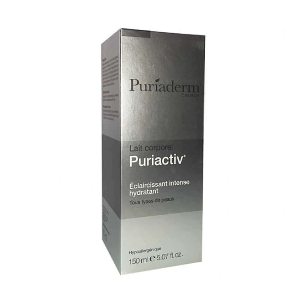 Puriaderm Puriactiv Lait Corporel Eclaircissant Hydratant Intense 150ml nova parapharmacie prix maroc casablanca