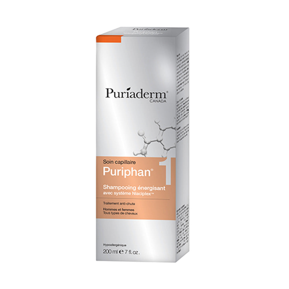 Puriaderm Puriphan Shampooing Energisant Anti-Chute 200ml nova parapharmacie prix maroc casablanca