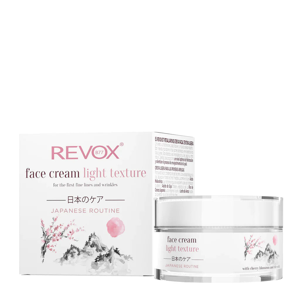 Revox Japanese Routine Crème Visage Légère – 50ml