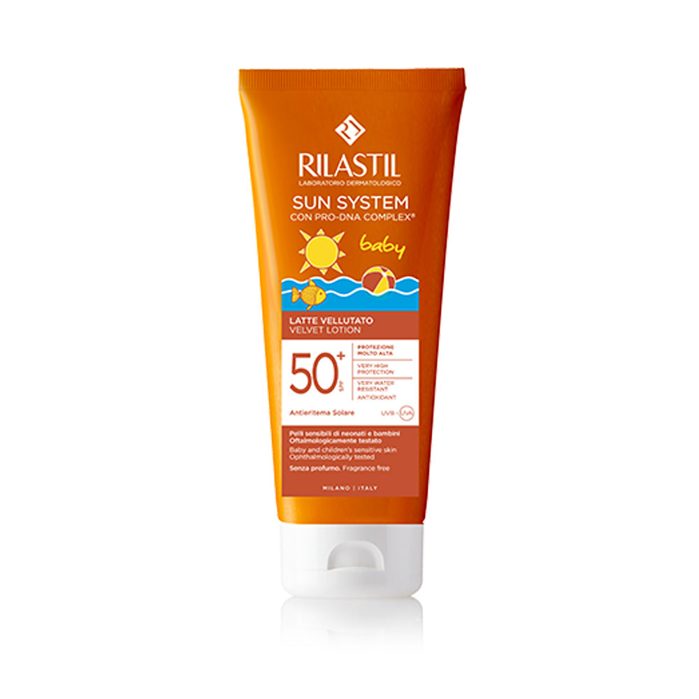 Rilastil Sun baby lotion Fluide SPF50+ 200ml nova parapharmacie prix maroc casablanca