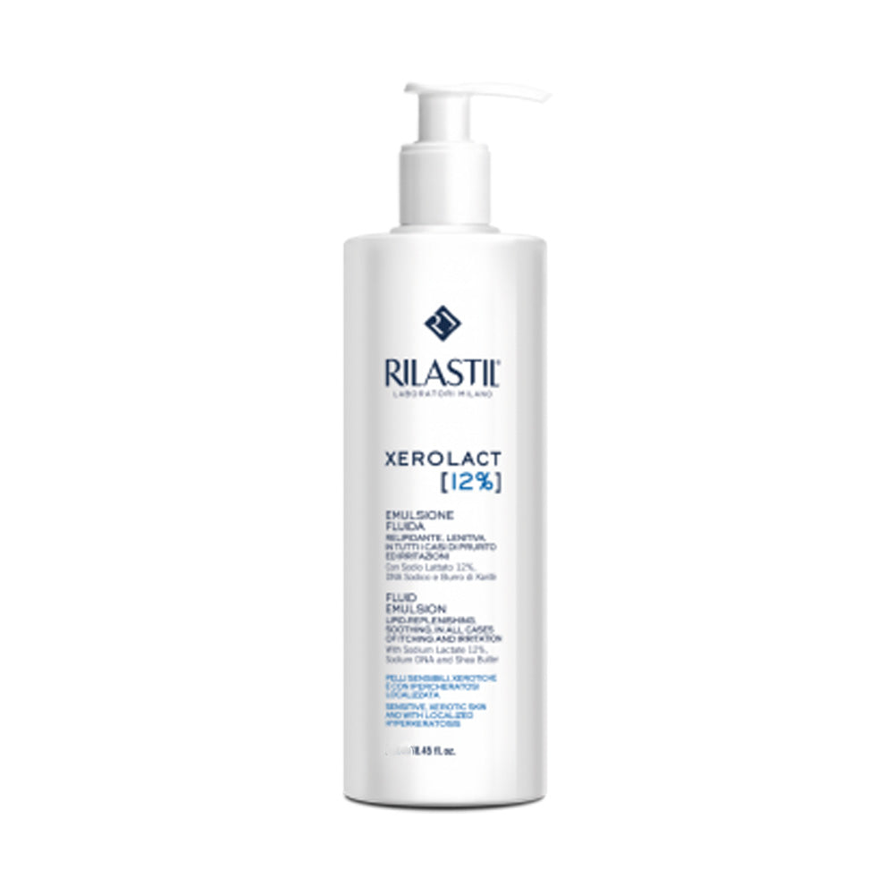 Rilastil Xerolact 12% Emulsion Fluide 400ml nova parapharmacie prix maroc casablanca