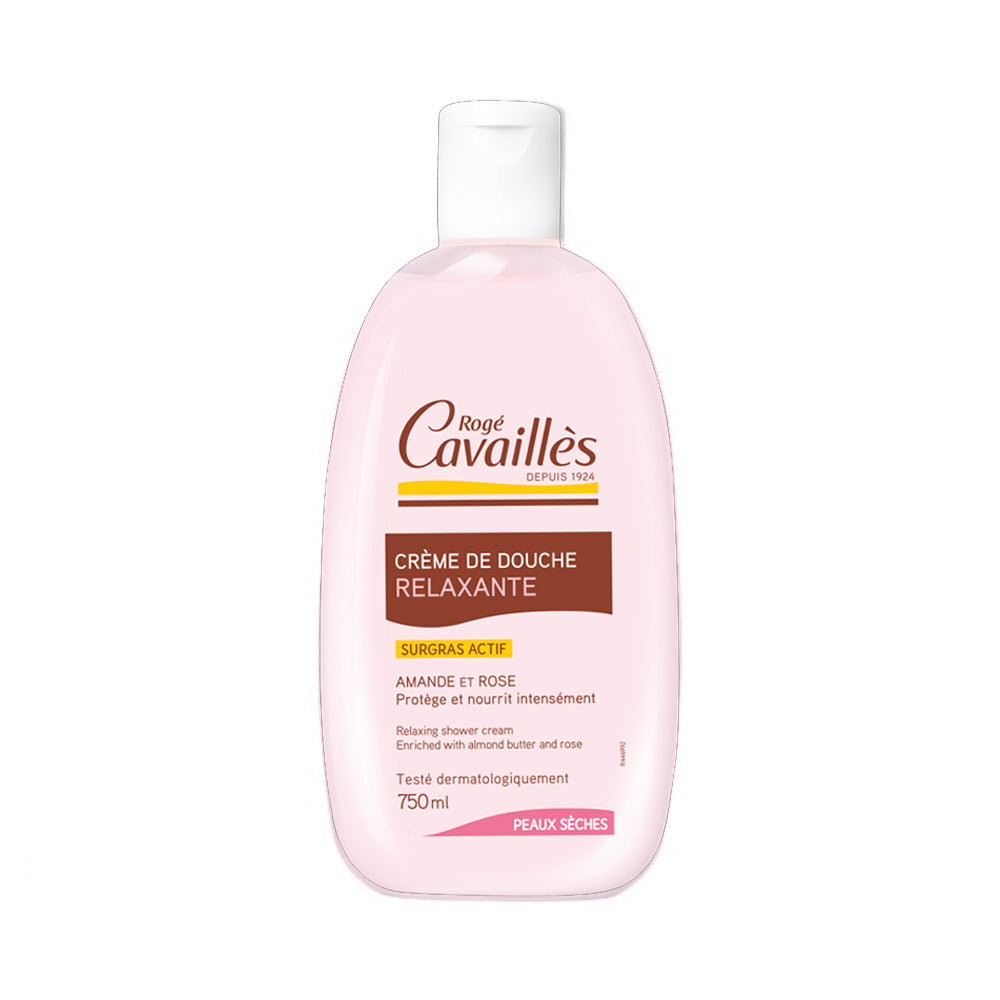 Rogé Cavaillès Crème De Douche Amande & Rose 750 ml - Nova Para