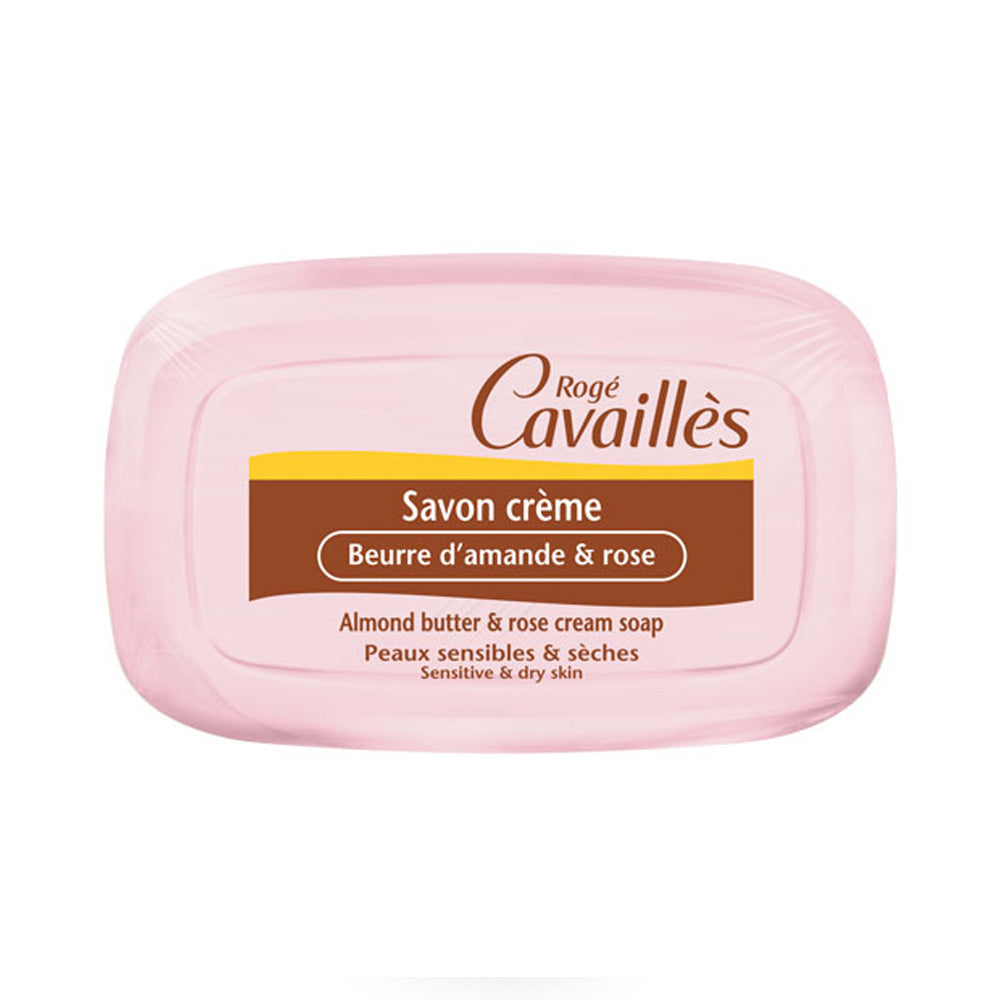 Rogé Cavaillès Savon Crème Beurre D’amande Et Rose 115g - Nova Para