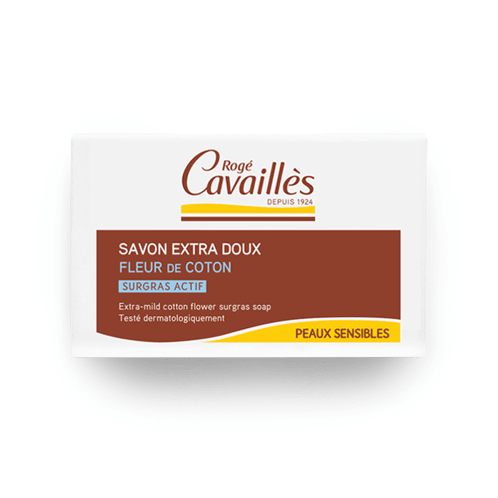 Rogé Cavaillès Savon Surgras Extra-Doux Fleur de Coton 150g