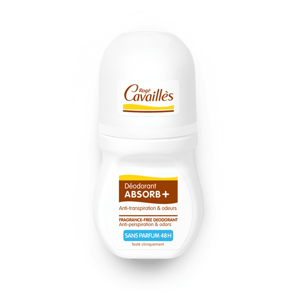 Rogé cavaillès Déo Absorb+ Sans Parfum 48h Roll-on 50ml