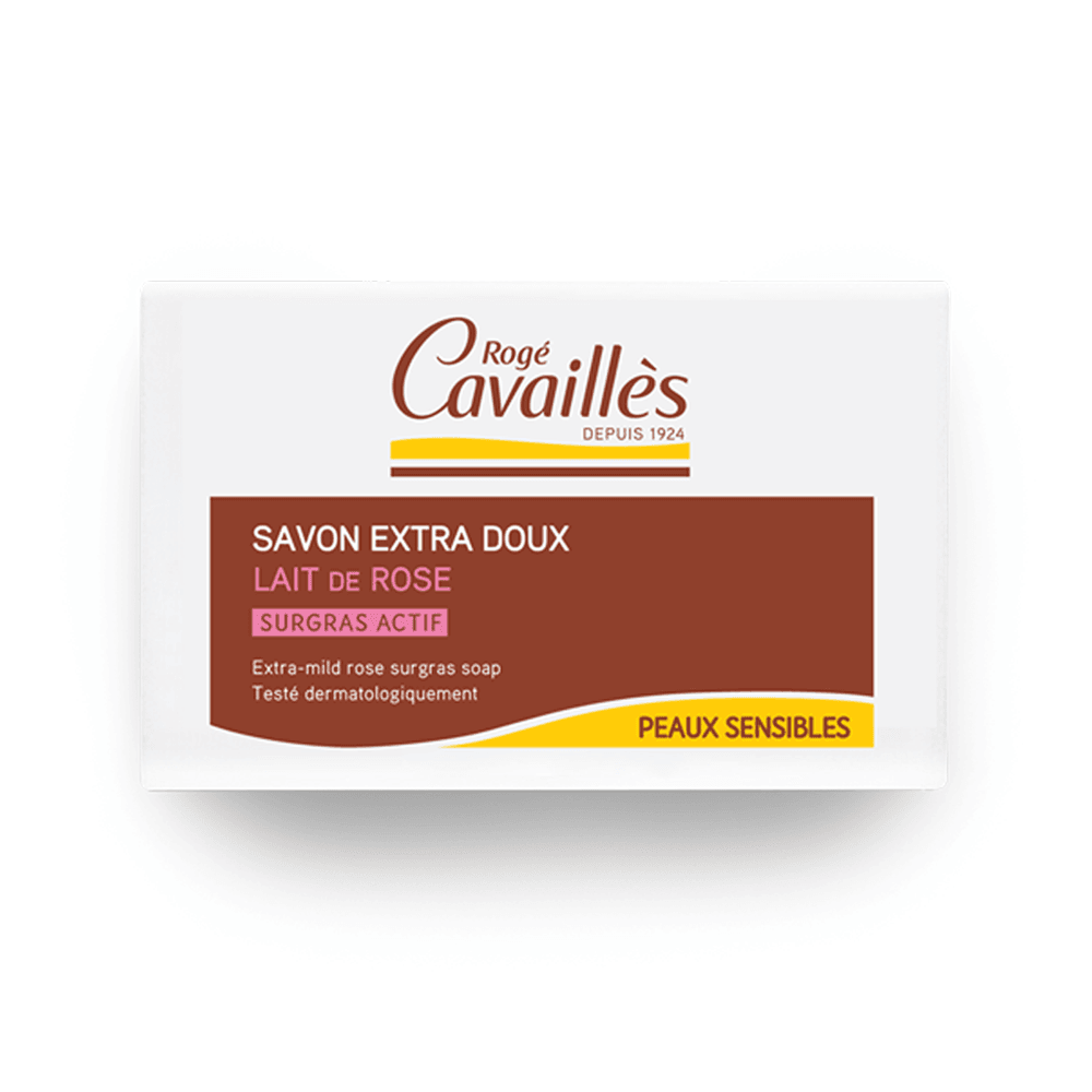 Rogé cavaillès Savon Surgras Extra-Doux Lait de Rose 150g